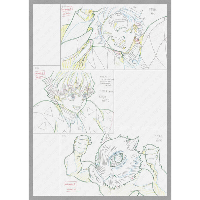 ARTBOOK DEMON SLAYER MUGEN TRAIN EDITION ANIMATION GENGA JAPANDCO 6c