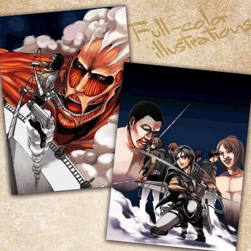 ATTACK ON TITAN &#8211; ART BOOK FLY SHINGEKI NO KYOJIN + BONUS JAPANDCO 2c