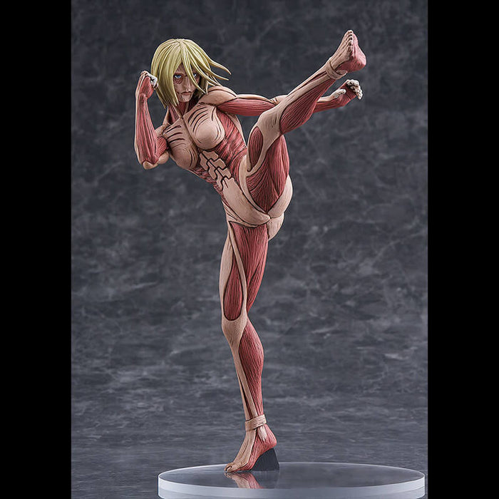 ATTACK ON TITAN - FIGURINE ANNIE LEONHART (FEMALE TITAN VER.) L SIZE POP UP PARADE JAPANDCO 3