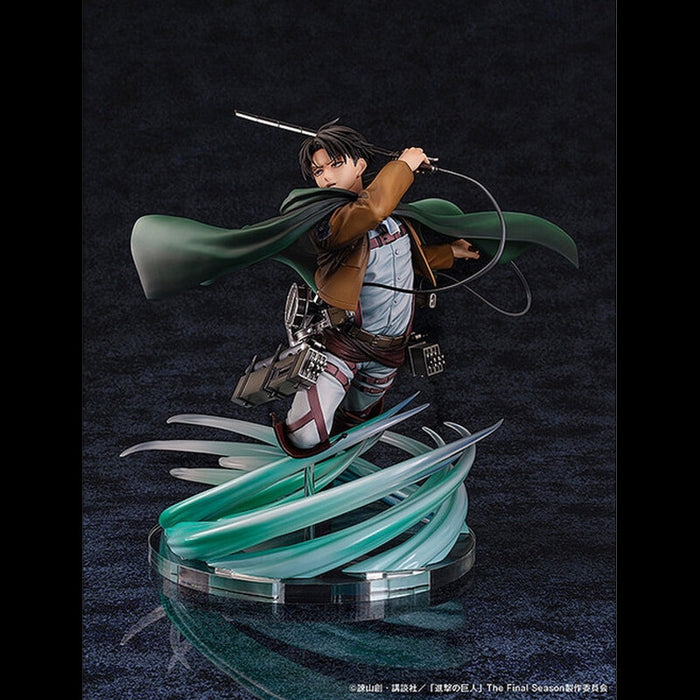 ATTACK ON TITAN - FIGURINE LEVI HUMANITY'S STRONGEST SOLDIER JAPANDCO 10c