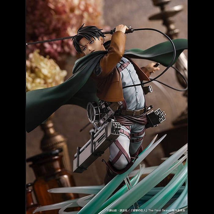 ATTACK ON TITAN - FIGURINE LEVI HUMANITY'S STRONGEST SOLDIER JAPANDCO 3c