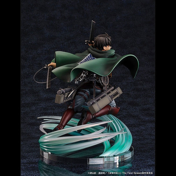 ATTACK ON TITAN - FIGURINE LEVI HUMANITY'S STRONGEST SOLDIER JAPANDCO 9c