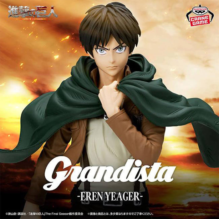 ATTACK ON TITAN - EREN YEAGER GRANDISTA FIGURE