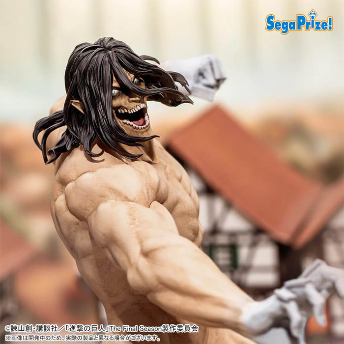 ATTACK ON TITAN - FIGURA EREN YEAGER (THE FINAL SEASON) TITAN VER. GIGANTIX