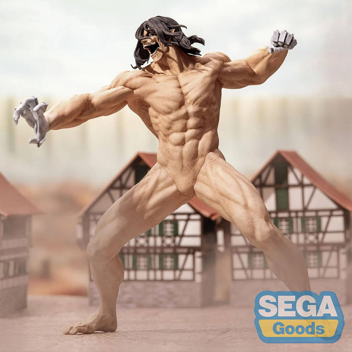 ATTACK ON TITAN - FIGURA EREN YEAGER (THE FINAL SEASON) TITAN VER. GIGANTIX