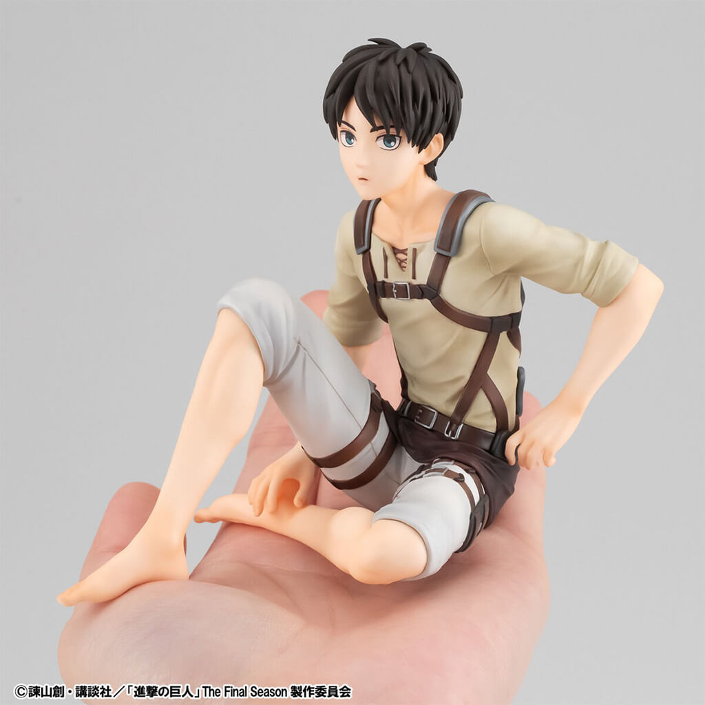 ATTACK ON TITAN - FIGURA EREN YEAGER PALM SIZE GEM SERIES