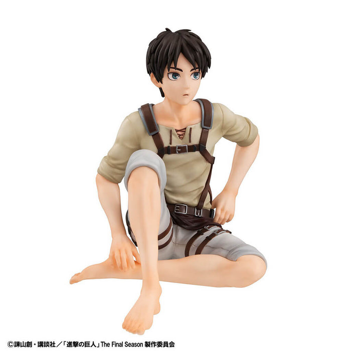 ATTACK ON TITAN - FIGURINE EREN YEAGER PALM SIZE GEM SERIES
