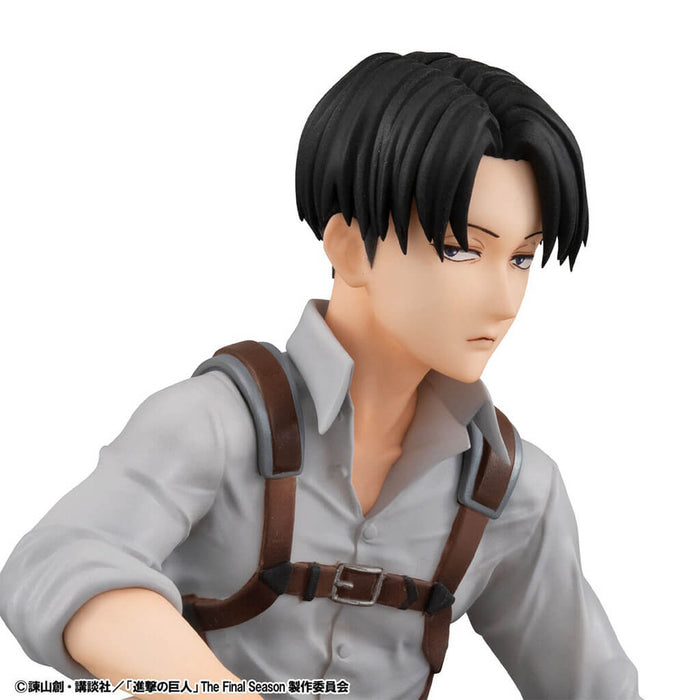 ATTACK ON TITAN - FIGURINE LEVI ACKERMAN PALM SIZE GEM SERIES