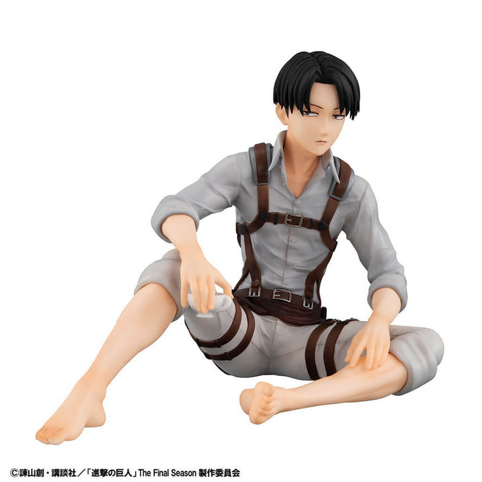 ATTACK ON TITAN - FIGURINE LEVI ACKERMAN PALM SIZE GEM SERIES