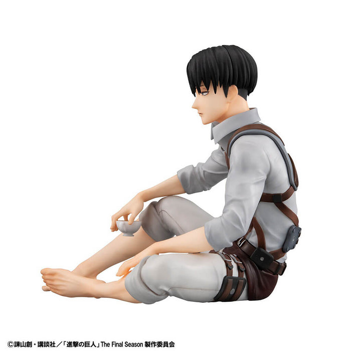 ATTACK ON TITAN - FIGURINE LEVI ACKERMAN PALM SIZE GEM SERIES