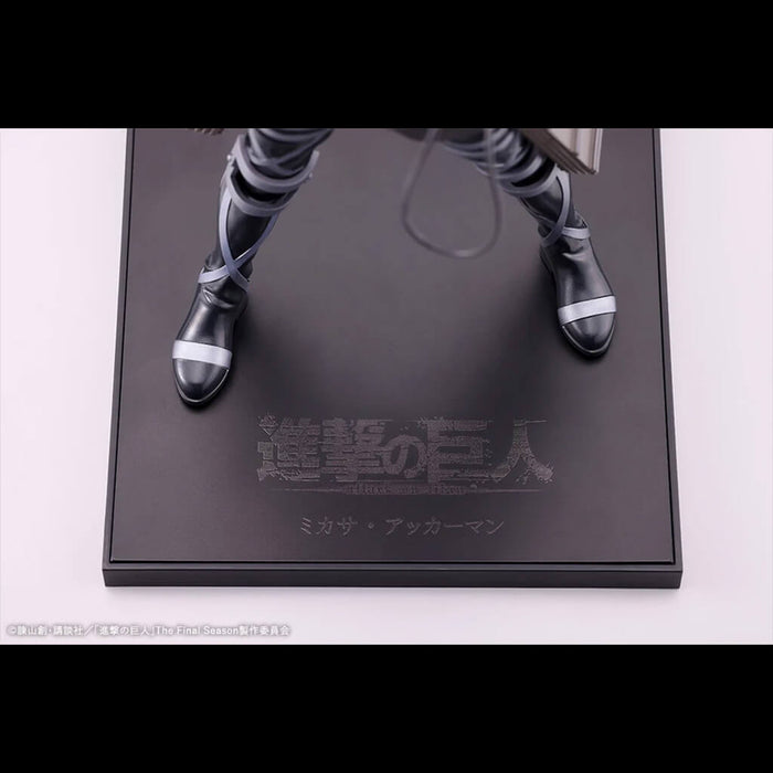 ATTACK ON TITAN - FIGURINE MIKASA ACKERMAN (THE FINAL SEASON VER.) OSHI WORKS