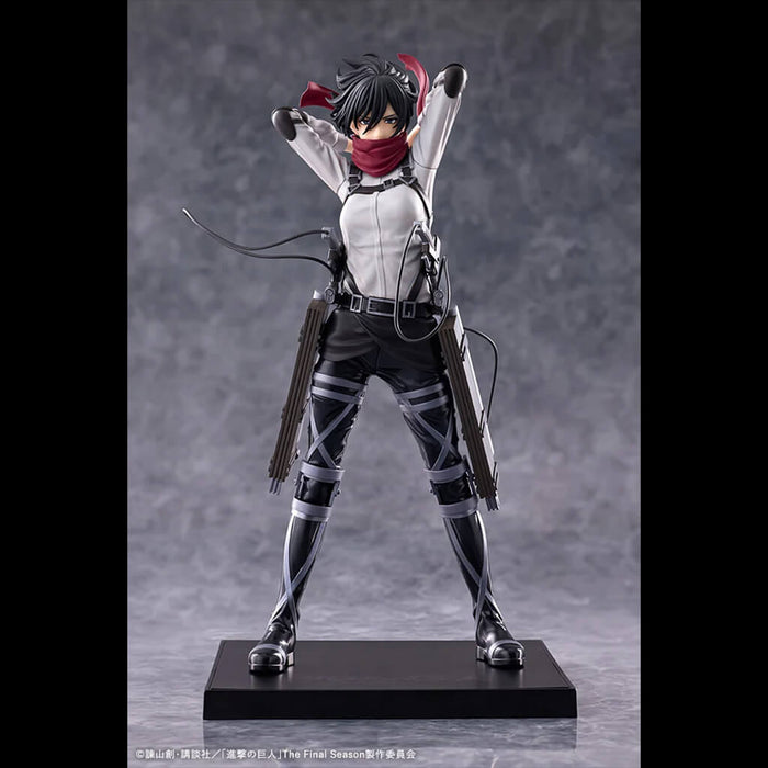 ATTACK ON TITAN - FIGURINE MIKASA ACKERMAN (THE FINAL SEASON VER.) OSHI WORKS