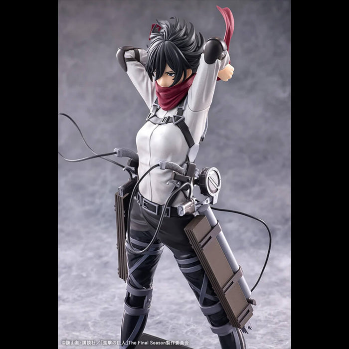 ATTACK ON TITAN - FIGURINE MIKASA ACKERMAN (THE FINAL SEASON VER.) OSHI WORKS