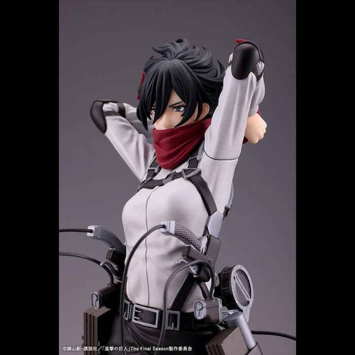 ATTACK ON TITAN - FIGURINE MIKASA ACKERMAN (THE FINAL SEASON VER.) OSHI WORKS