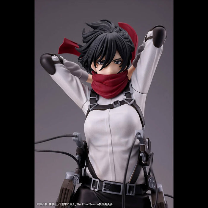 ATTACK ON TITAN - FIGURINE MIKASA ACKERMAN (THE FINAL SEASON VER.) OSHI WORKS