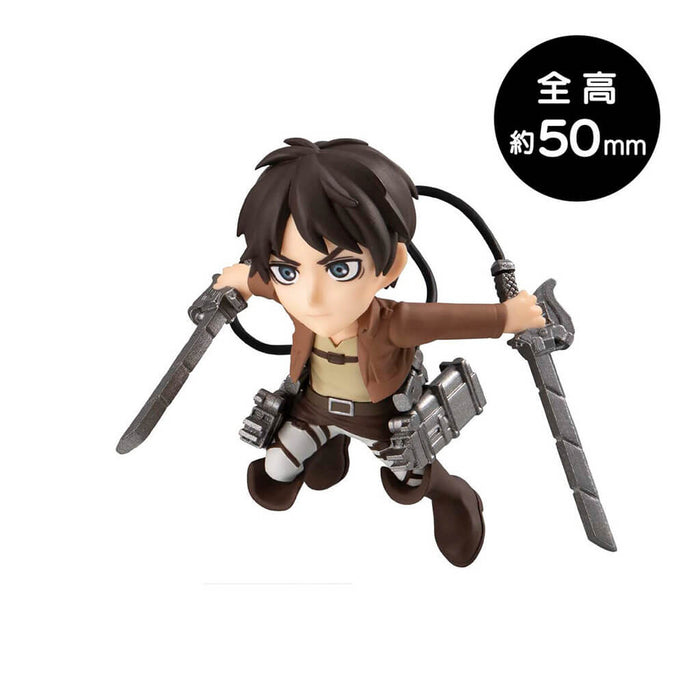 ATTACK ON TITAN - FIGURES TOBIMAS ATTACK ON TITAN WITH COLOSSAL TITAN LIMITED STICKER (BOX 6 PCS)