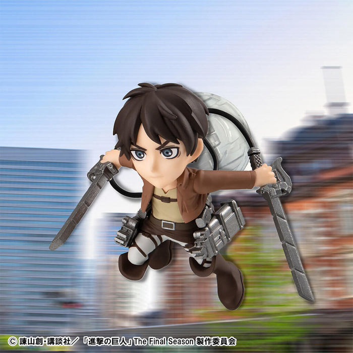 ATTACK ON TITAN - FIGURES TOBIMAS ATTACK ON TITAN WITH COLOSSAL TITAN LIMITED STICKER (BOX 6 PCS)