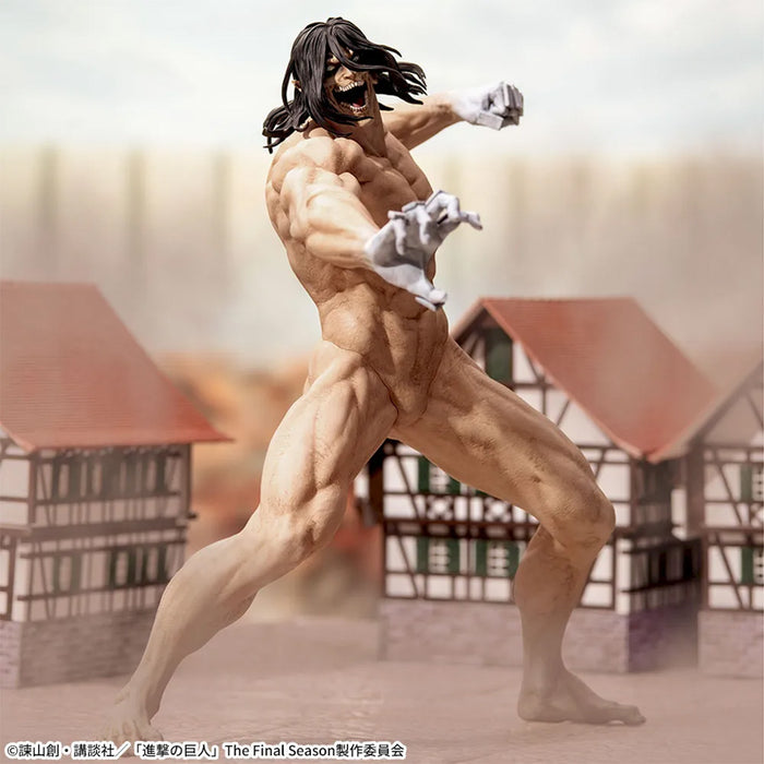 Attack on Titan - Figurine Eren Yeager (The Final Season) Titan Ver. GigantiX