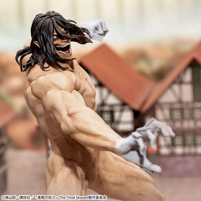 Attack on Titan - Figurine Eren Yeager (The Final Season) Titan Ver. GigantiX