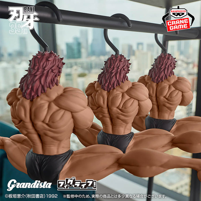 BAKI - FIGURINE YUJIRO HANMA IF YOU WANT TO GET STRONGER, HANG YOURSELF UP! FIG LIFE x GRANDISTA