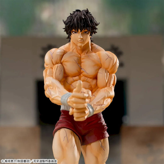 BAKI DOU - FIGURINE BAKI HANMA LUMINASTA