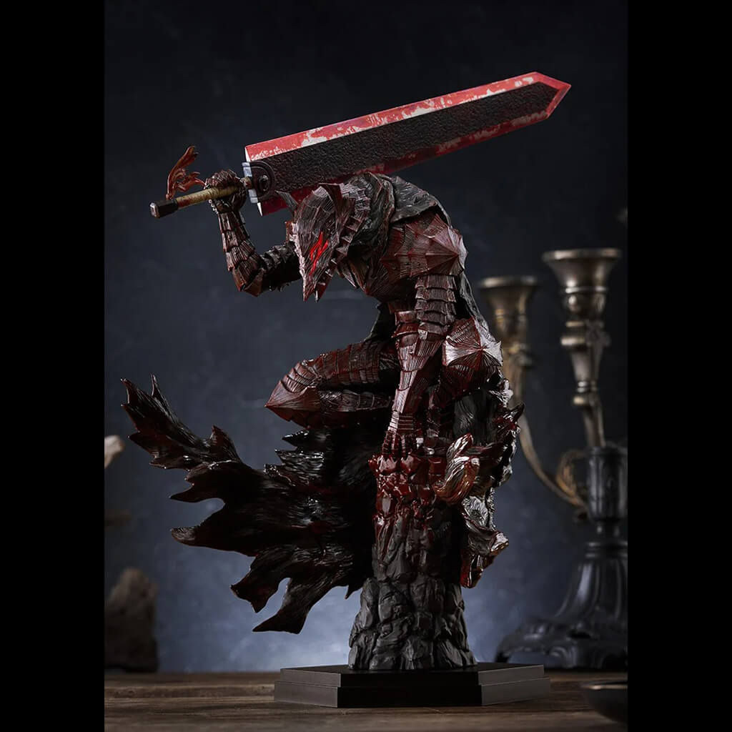 Berserk - Figure Guts Berserker Armor (Bloody Paint Ver.) L Size POP UP PARADE