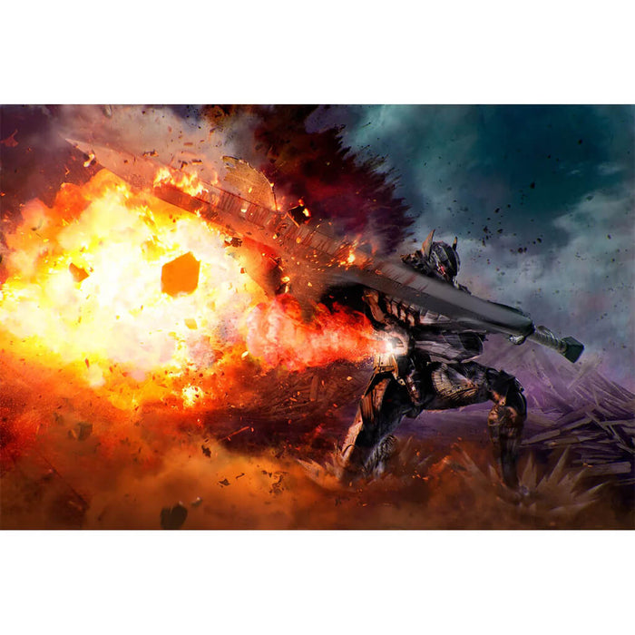 BERSERK - FIGURA GUTS (BERSERKER ARMOR) HEAT OF PASSION BATTLE VER. SH FIGUARTS
