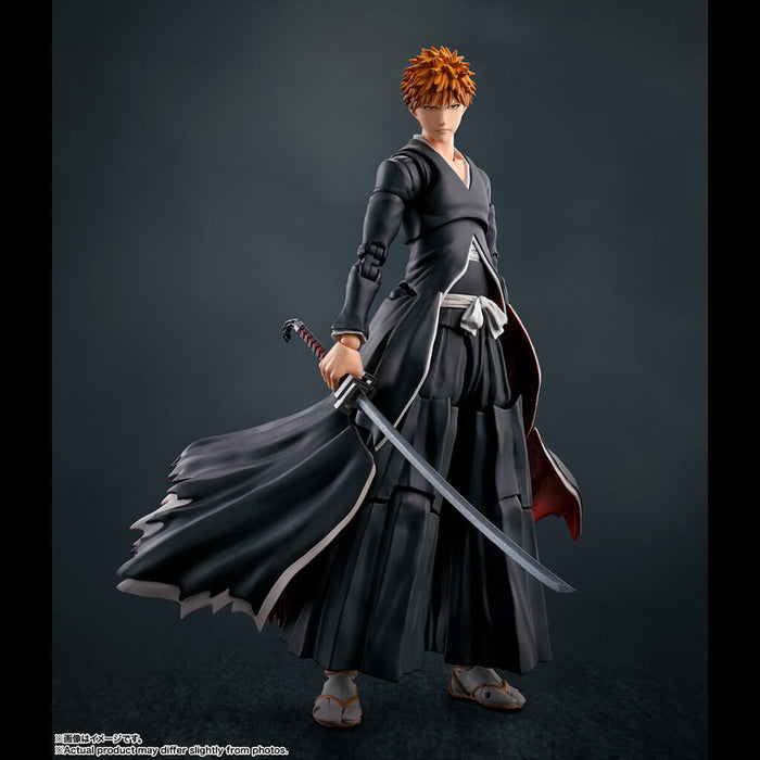 BLEACH - FIGURINE ICHIGO KUROSAKI (GETSUGATENSHO) SH FIGUARTS JAPANDCO 2