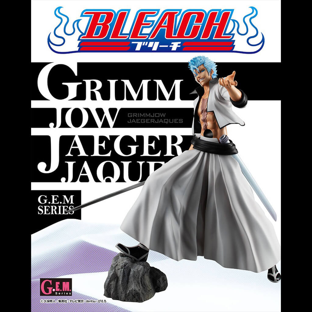 BLEACH - FIGURA GRIMMJOW JAEGERJAQUES GEM SERIES