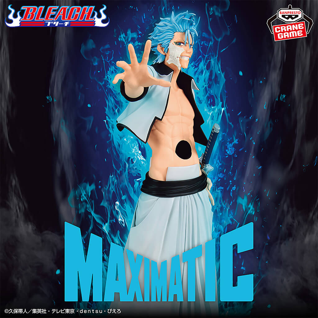 BLEACH - FIGURA GRIMMJOW JAEGERJAQUES MAXIMATIC
