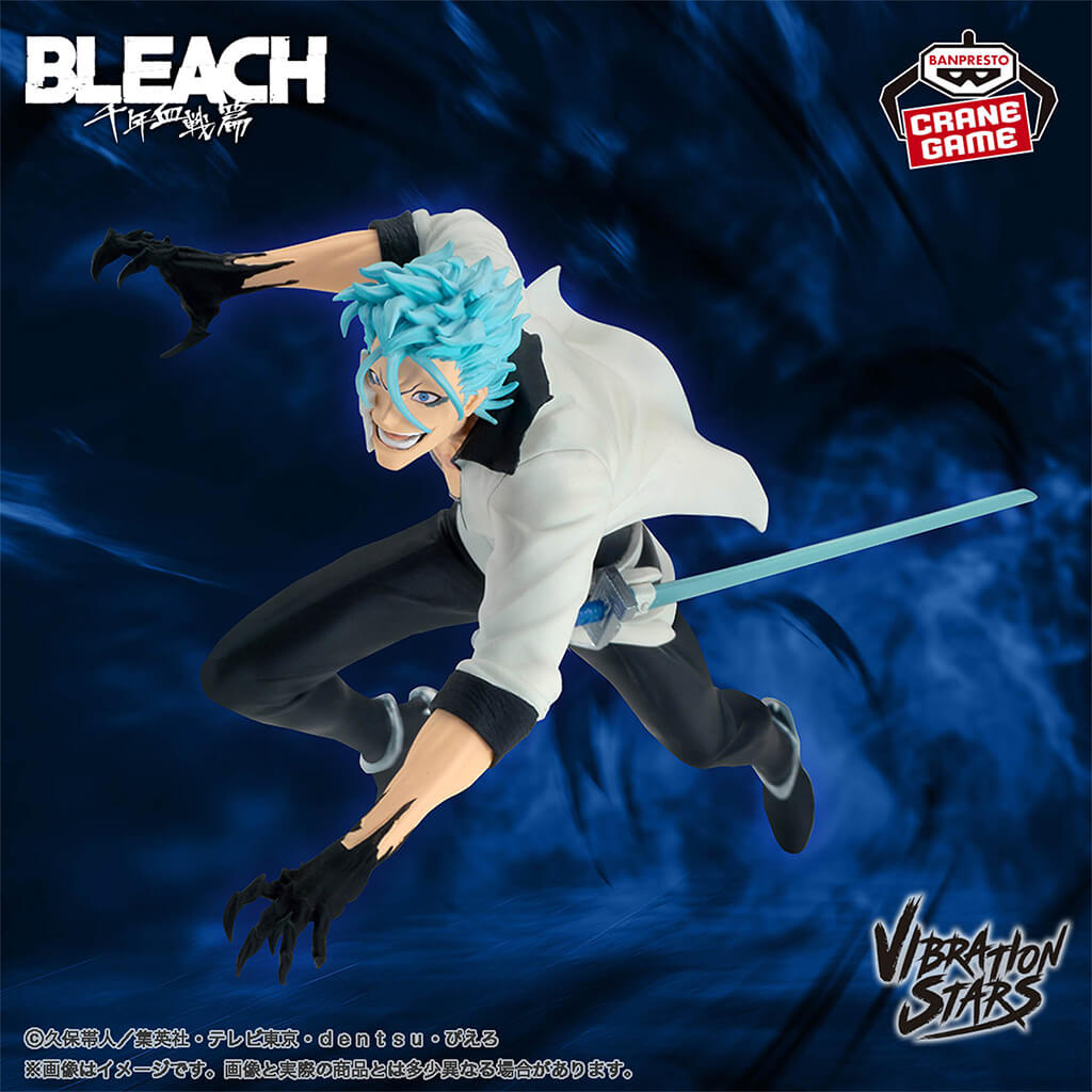BLEACH: THOUSAND-YEAR BLOOD WAR - FIGURA GRIMMJOW JAEGERJAQUES VIBRATION STARS