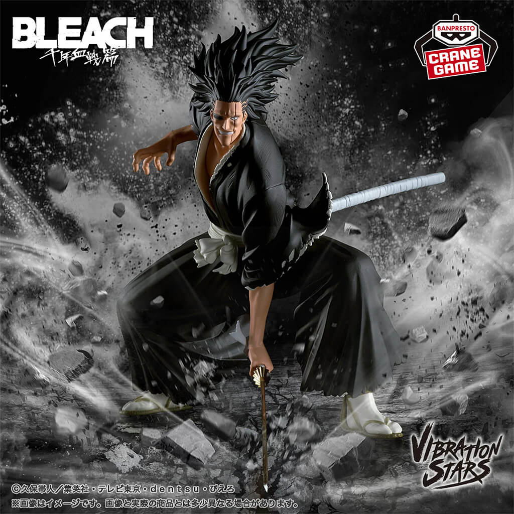 BLEACH: THOUSAND-YEAR BLOOD WAR - FIGURA ZARAKI KENPACHI VIBRATION STARS