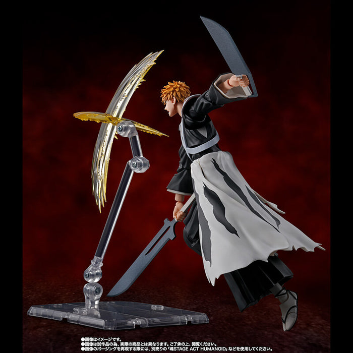 BLEACH THOUSAND-YEAR BLOOD WAR - FIGURINE ICHIGO KUROSAKI DUALZANGETSU SH FIGUARTS JAPANDCO 4