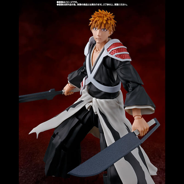 BLEACH THOUSAND-YEAR BLOOD WAR - FIGURINE ICHIGO KUROSAKI DUALZANGETSU SH FIGUARTS JAPANDCO 8