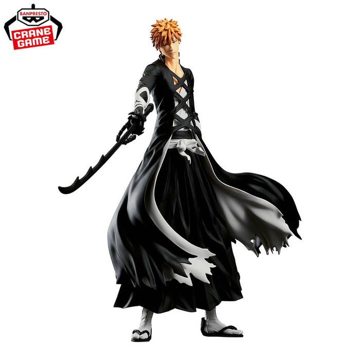 Banpresto Ichigo Kurosaki Bleach Actionfigur, Maximatisch, 25 cm, BP89922P, Mehrfarbig, Sammelfigur, ideal für Anime-Fans Banpresto Ichigo Kurosaki Bleach Actionfigur, Maximatisch, 25 cm, BP89922P, Mehrfarbig, Sammelfigur, ideal für Anime-Fans