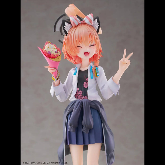BLUE ARCHIVE - FIGURINE NERU (SCHOOL UNIFORM VER.) MEMORIAL LOBBY VER. 1/7 SCALE