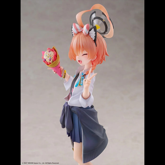 BLUE ARCHIVE - FIGURINE NERU (SCHOOL UNIFORM VER.) MEMORIAL LOBBY VER. 1/7 SCALE