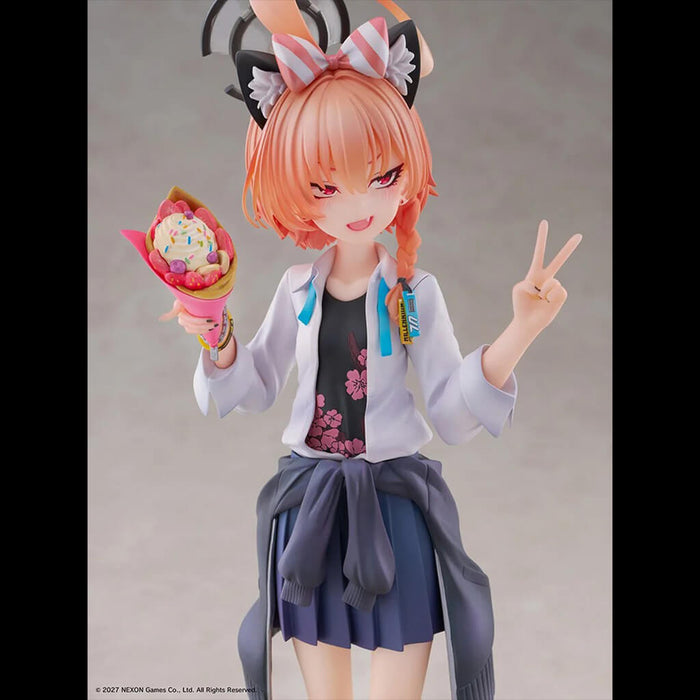 BLUE ARCHIVE - FIGURINE NERU (SCHOOL UNIFORM VER.) MEMORIAL LOBBY VER. 1/7 SCALE