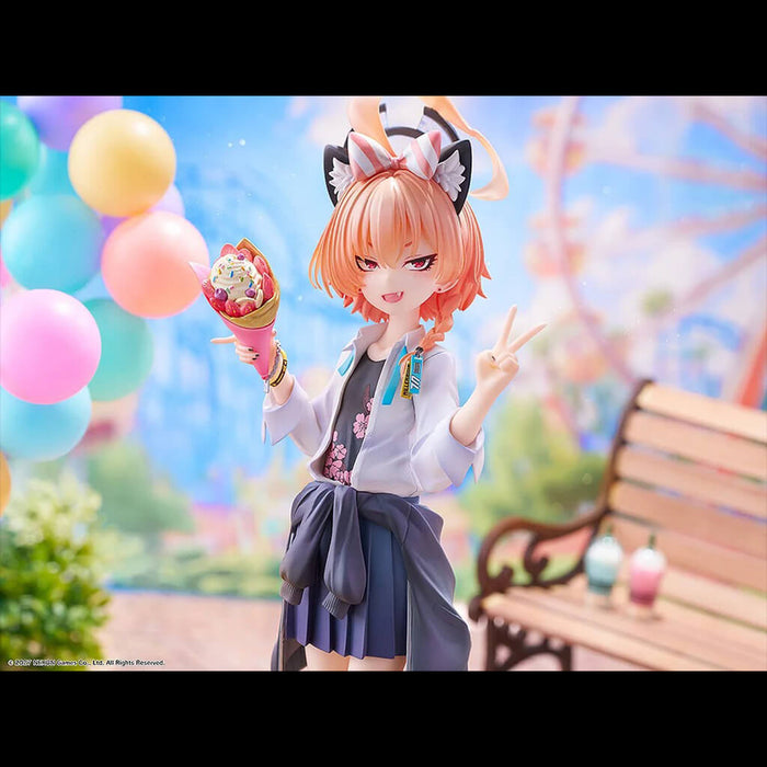 BLUE ARCHIVE - FIGURINE NERU (SCHOOL UNIFORM VER.) MEMORIAL LOBBY VER. 1/7 SCALE