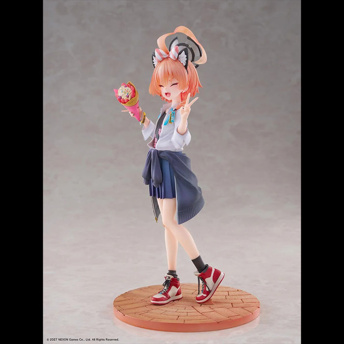 BLUE ARCHIVE - FIGURINE NERU (SCHOOL UNIFORM VER.) MEMORIAL LOBBY VER. 1/7 SCALE