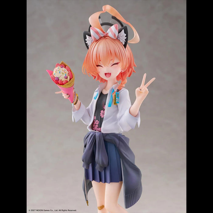 BLUE ARCHIVE - FIGURINE NERU (SCHOOL UNIFORM VER.) MEMORIAL LOBBY VER. 1/7 SCALE