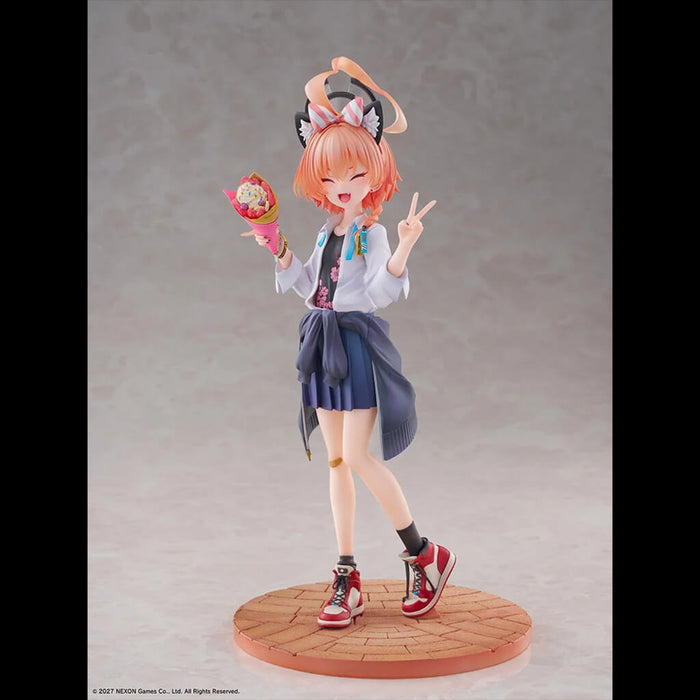 BLUE ARCHIVE - FIGURINE NERU (SCHOOL UNIFORM VER.) MEMORIAL LOBBY VER. 1/7 SCALE