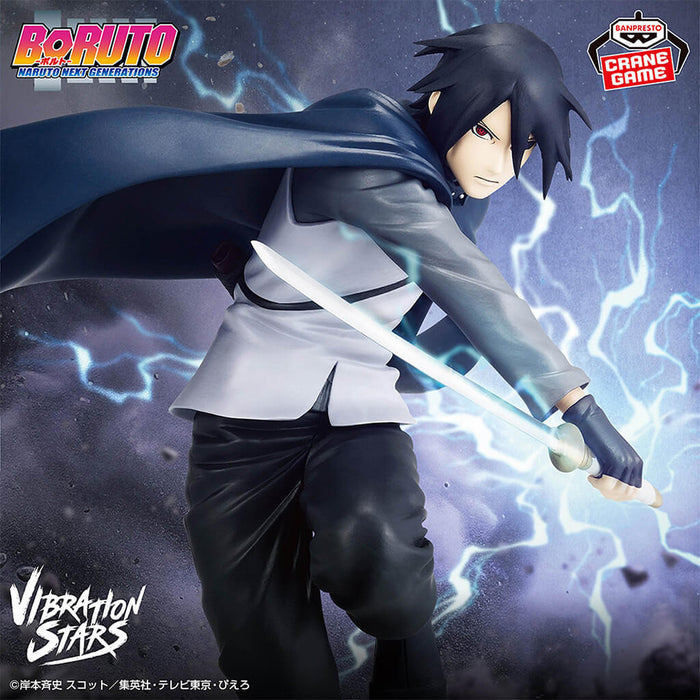 BORUTO : NARUTO NEXT GENERATIONS - FIGURINE UCHIHA SASUKE II VIBRATION STARS