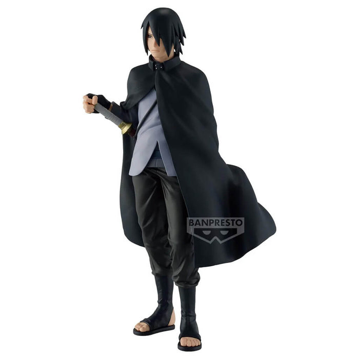 BORUTO : NARUTO NEXT GENERATIONS - FIGURINE UCHIHA SASUKE NINJA WORLD SCULPTING LEGEND