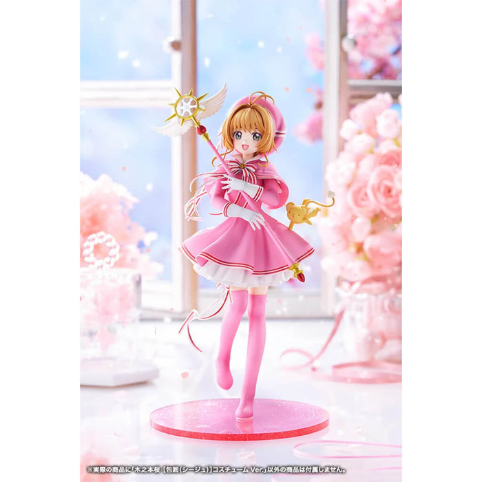 CARDCAPTOR SAKURA : CLEAR CARD ARC - FIGURA SAKURA KINOMOTO SIEGE COSTUME VER. 1/7