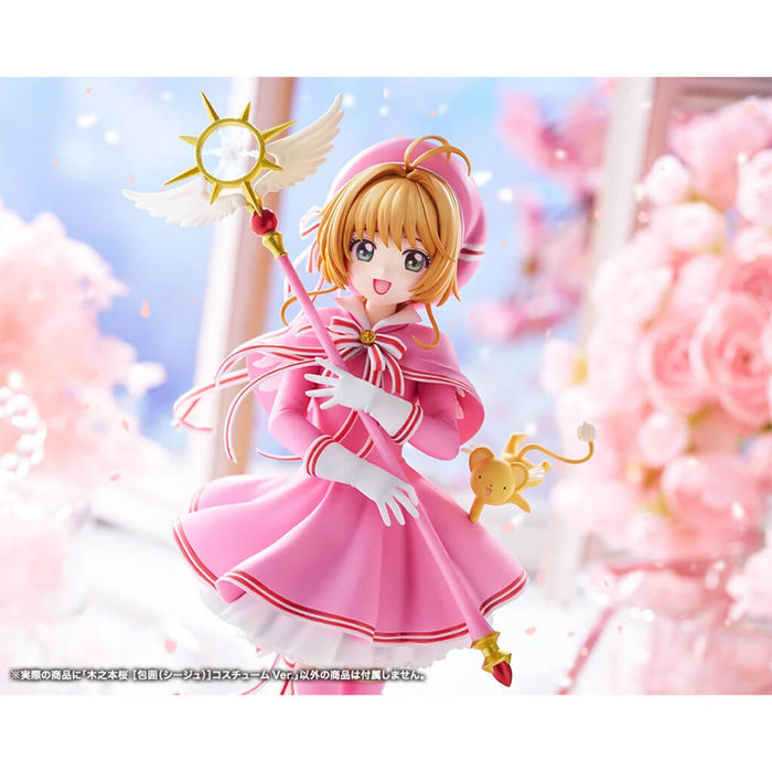 CARDCAPTOR SAKURA : CLEAR CARD ARC - FIGURA SAKURA KINOMOTO SIEGE COSTUME VER. 1/7
