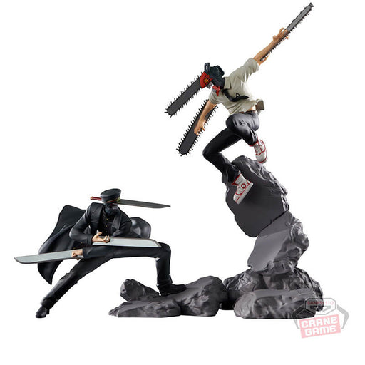 CHAINSAW MAN - FIGURINES SAMURAI SWORD & DENJI COMBINATION BATTLE JAPANDCO 1