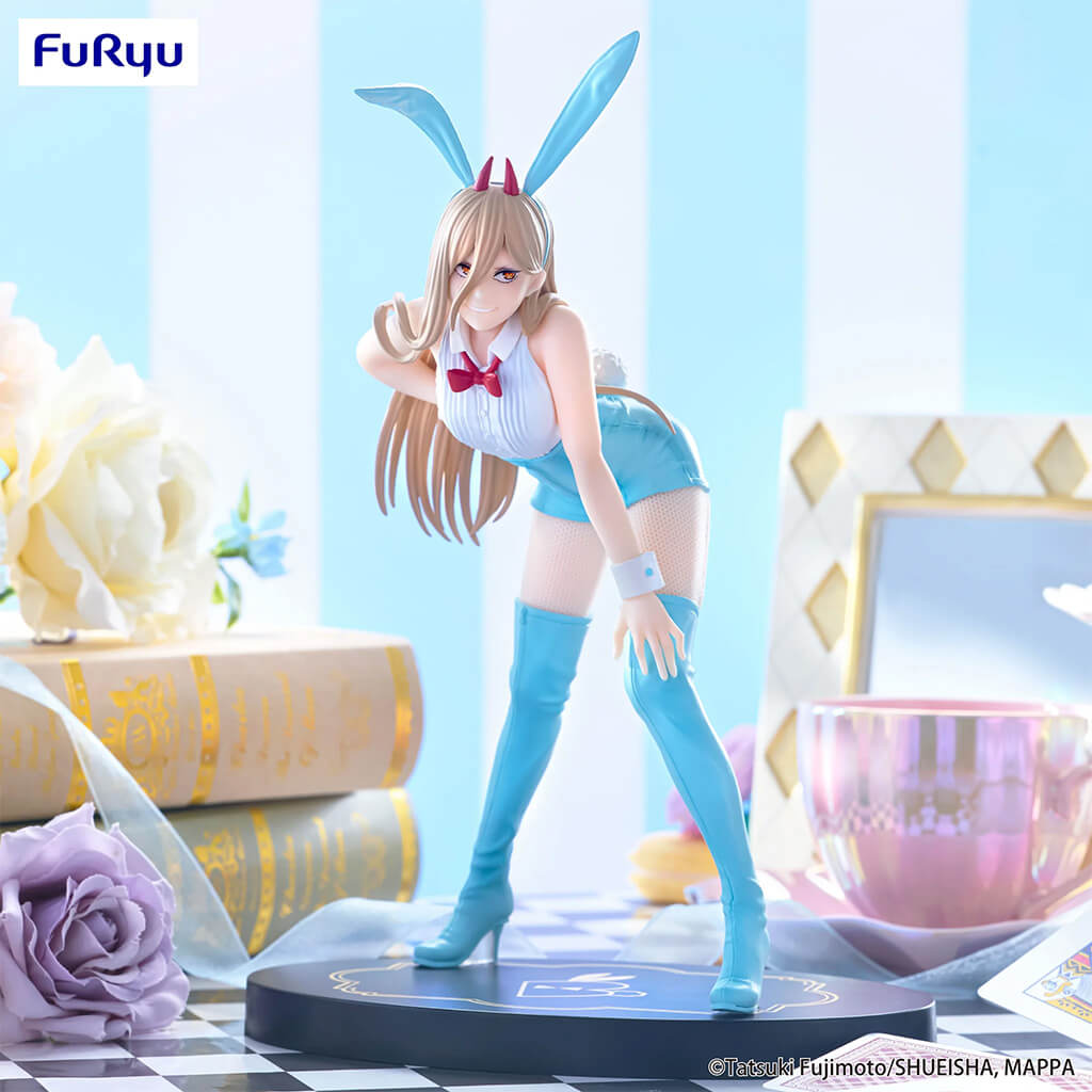 CHAINSAW MAN - FIGURA POWER (LIGHT BLUE VER.) BICUTE BUNNIES