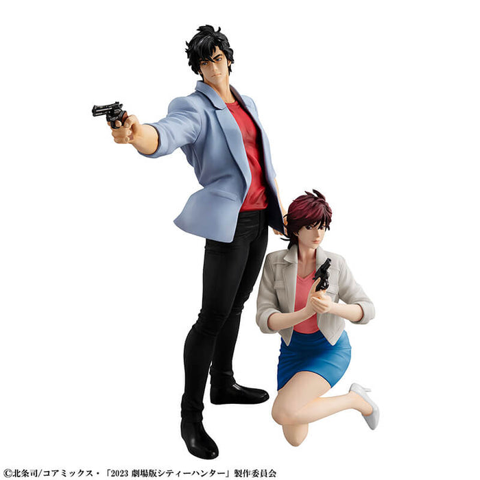 CITY HUNTER - FIGURINES RYO SAEBA & KAORI MAKIMURA GEM SERIES JAPANDCO 4c