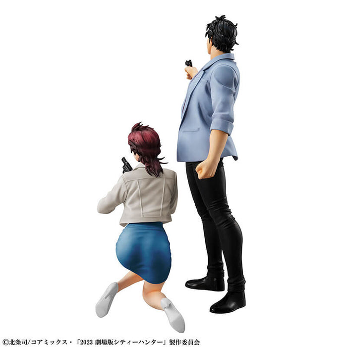 CITY HUNTER - FIGURINES RYO SAEBA & KAORI MAKIMURA GEM SERIES JAPANDCO 7c